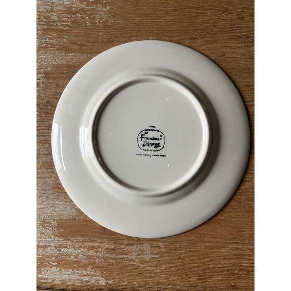 Vintage 60s Mid Century Modern Franciscan Discovery Collection Salad Plate Topaz - Picture 3 of 4